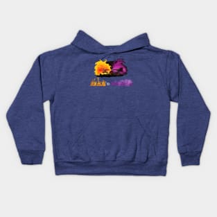 Fire vs Darkness 2 Kids Hoodie